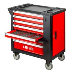 Amio professional workshop trolley, 258 pieces