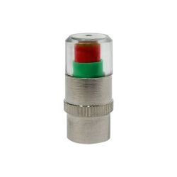 LMDV Schrader valve cap pressure indicator