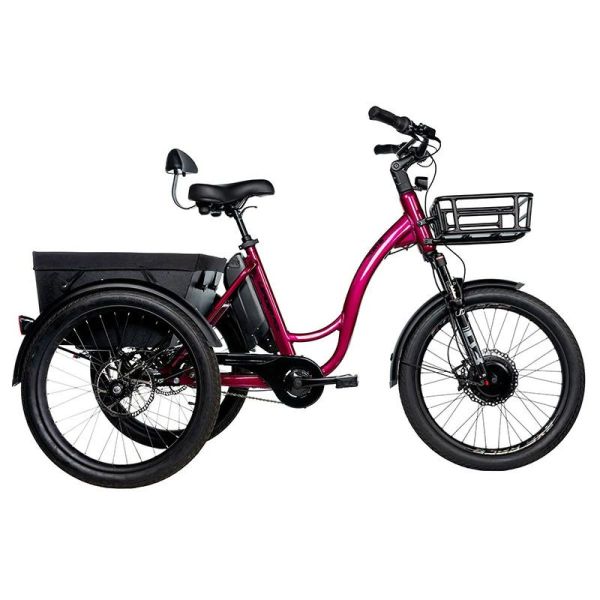 Leader Fox Electric Tricycle 24" Curtis red