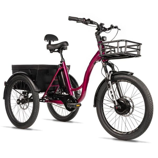 Leader Fox Electric Tricycle 24" Curtis red