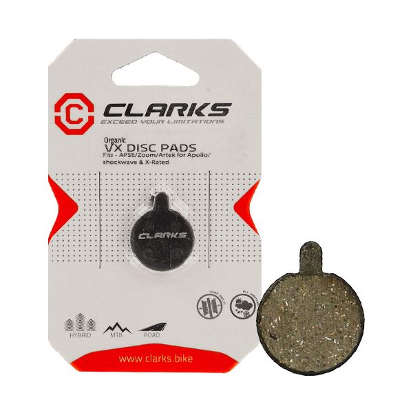 Clarks VX836 Brake Pads for Artek Apollo - Shockwave