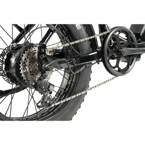 Leader Fox Cody Fat Bike foldable (black)